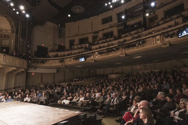 Traditional Seating from stage