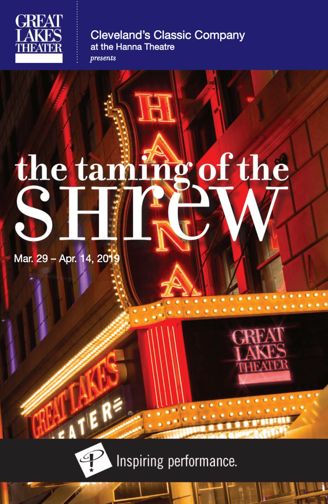 the-taming-of-the-shrew-playbill